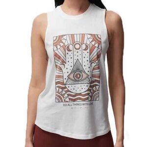 Spiritual Gangster Do All Things With Love Muscle Tank Top Med